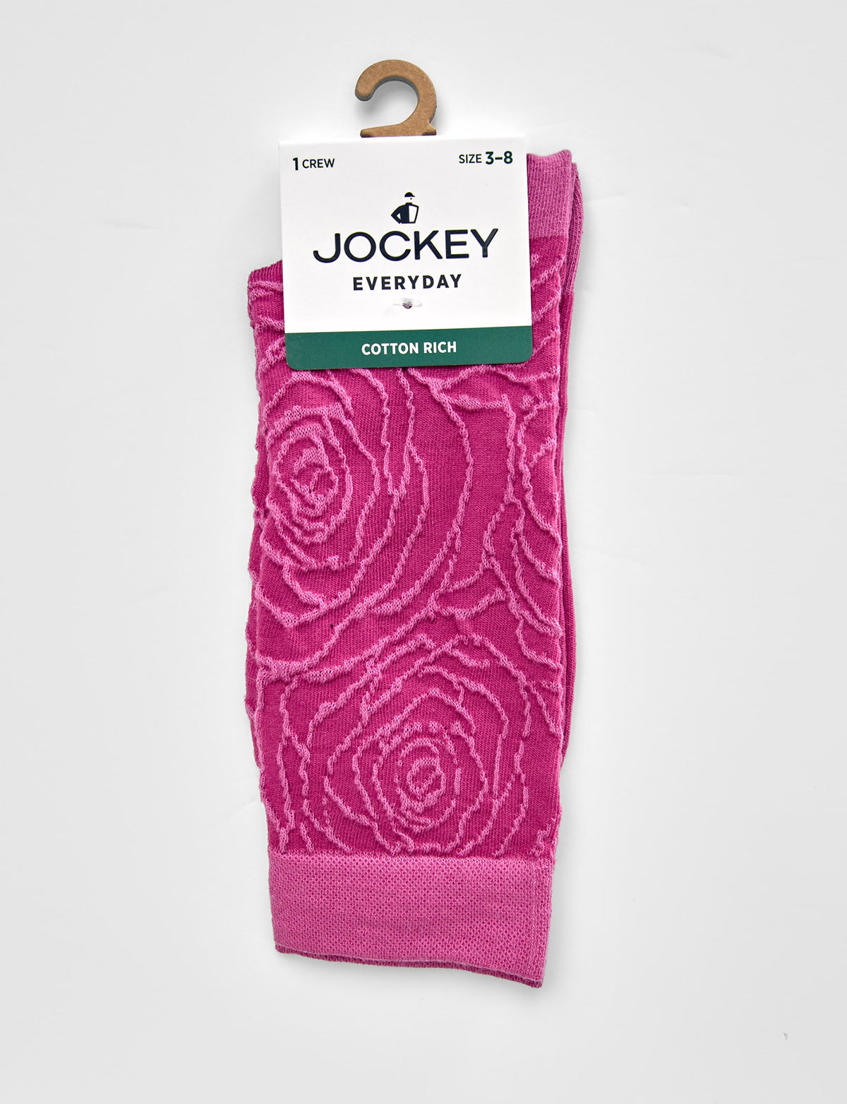 Jockey Women's Premium Fashion Single Crew Sock