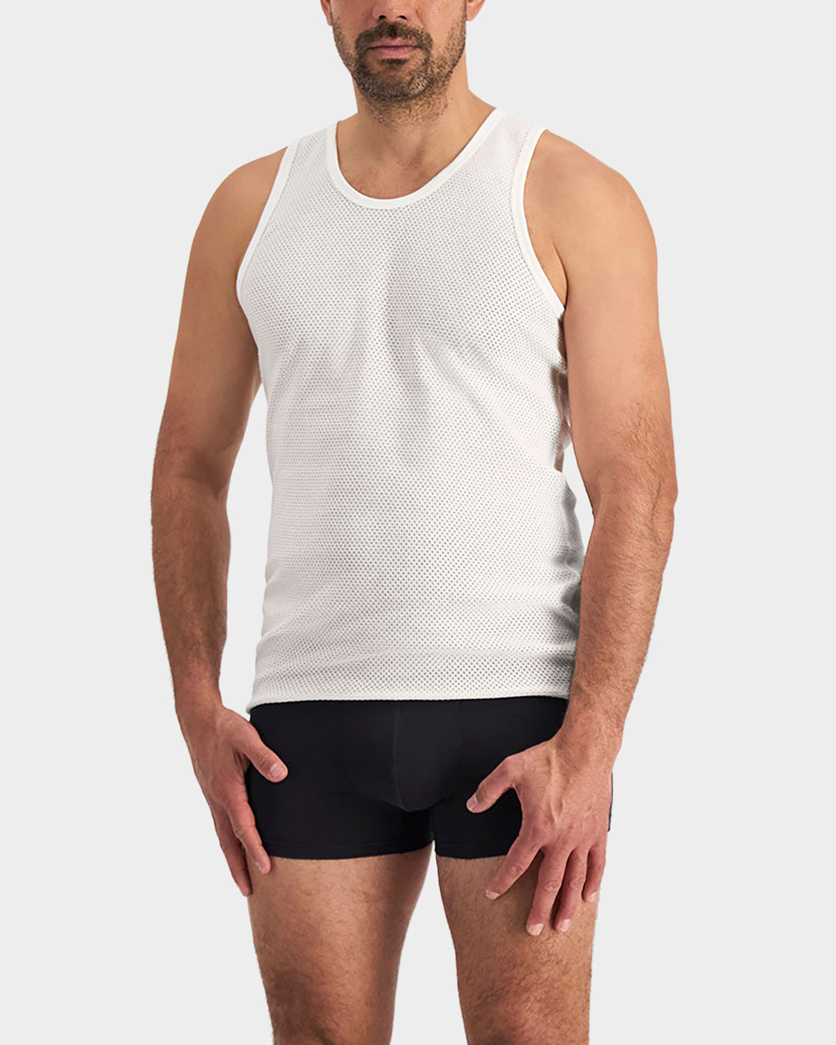 Jockey Men's Eyelet Singlet