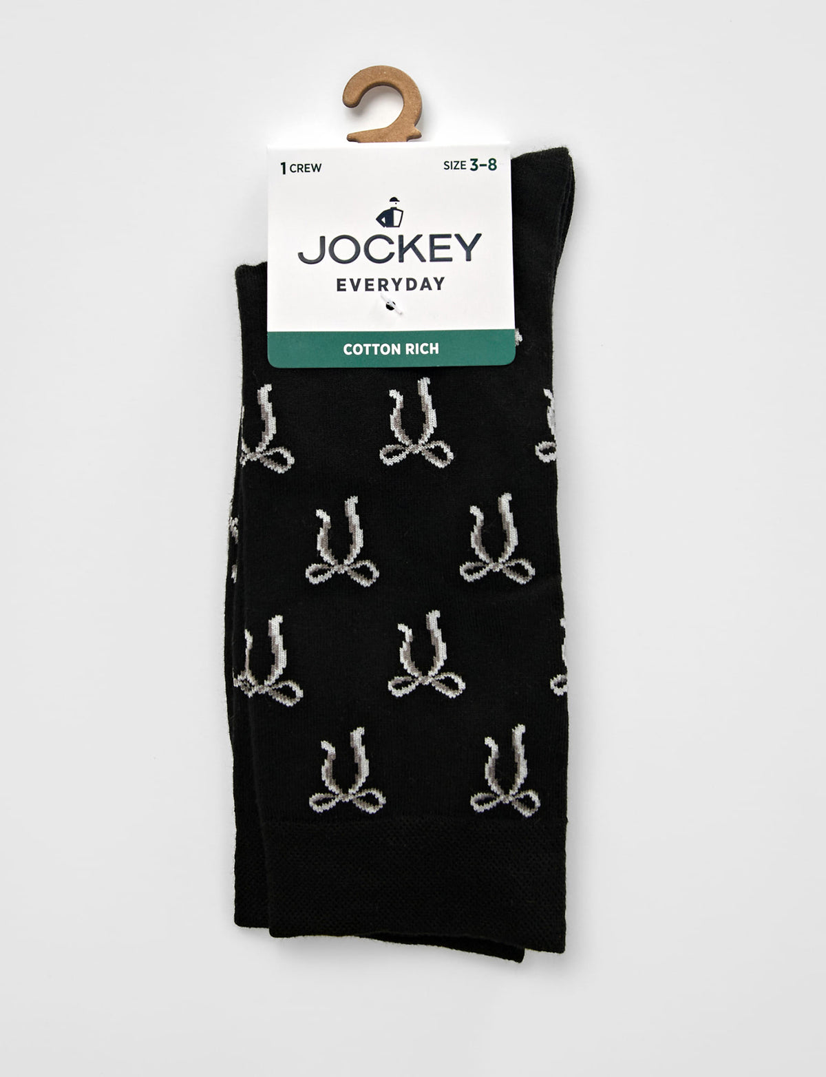 Jockey Women's Premium Fashion Single Crew Sock
