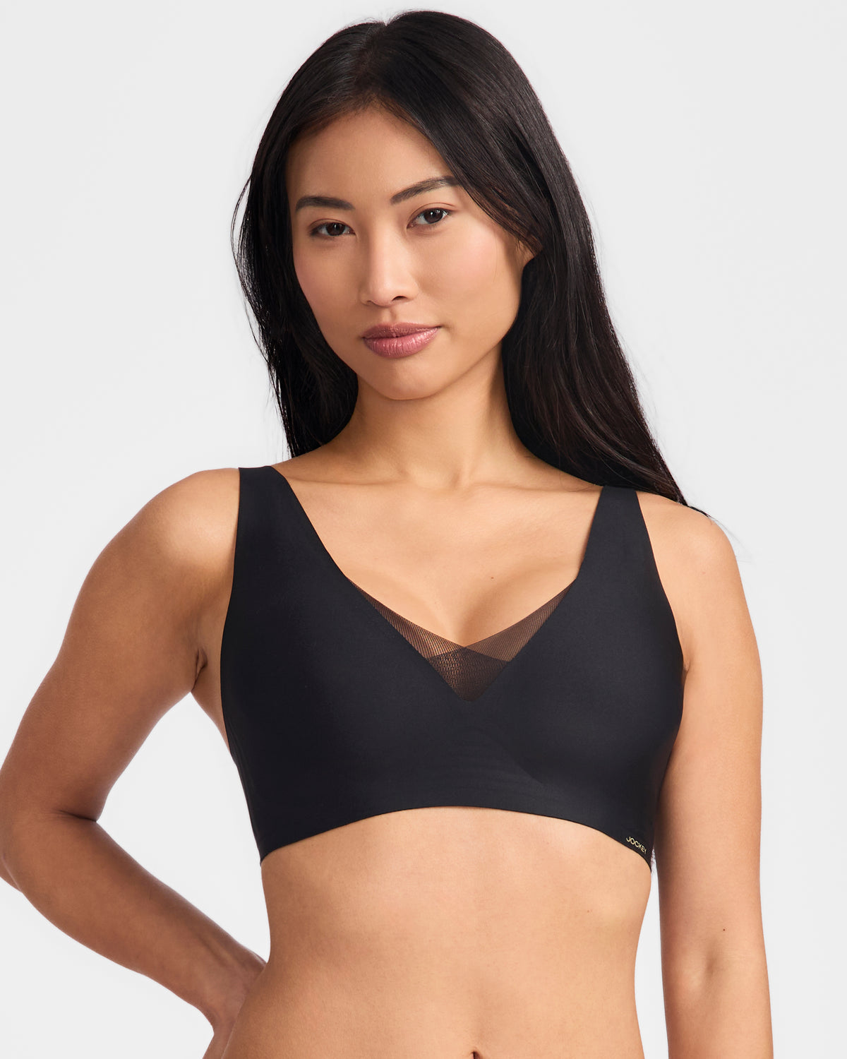Jockey Women's Sheer Edge Plunge Bra