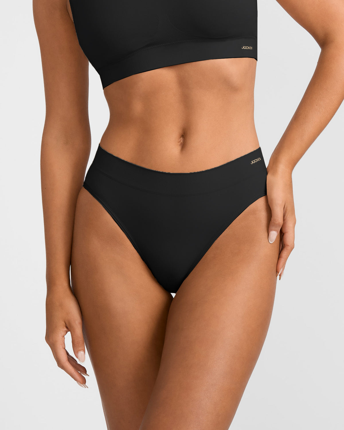 Jockey Women's Skimmies Smooth Hi Cut Bikini