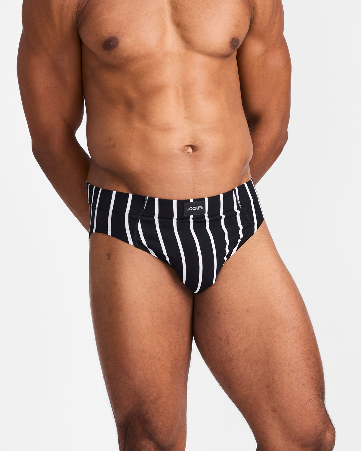 Jockey Men's Sport Stripe Brief 2 Pack